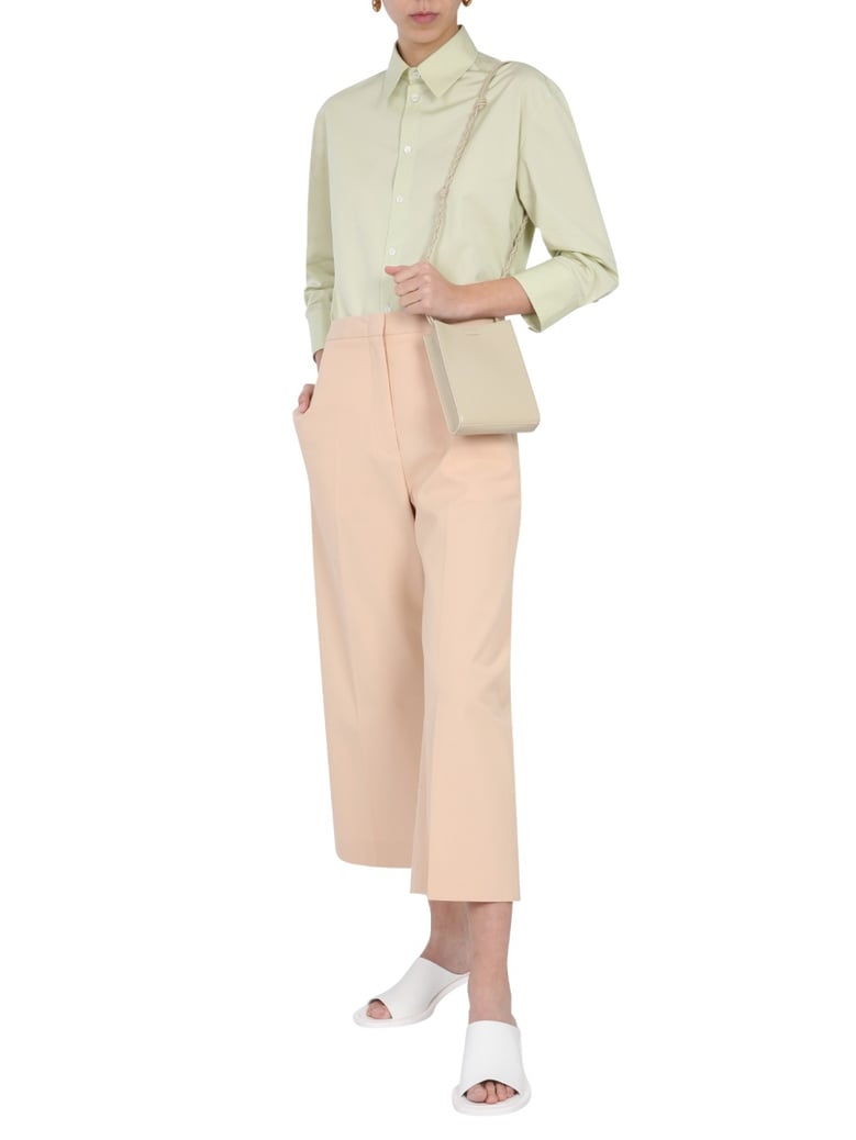 cropped trousers by Selfnex