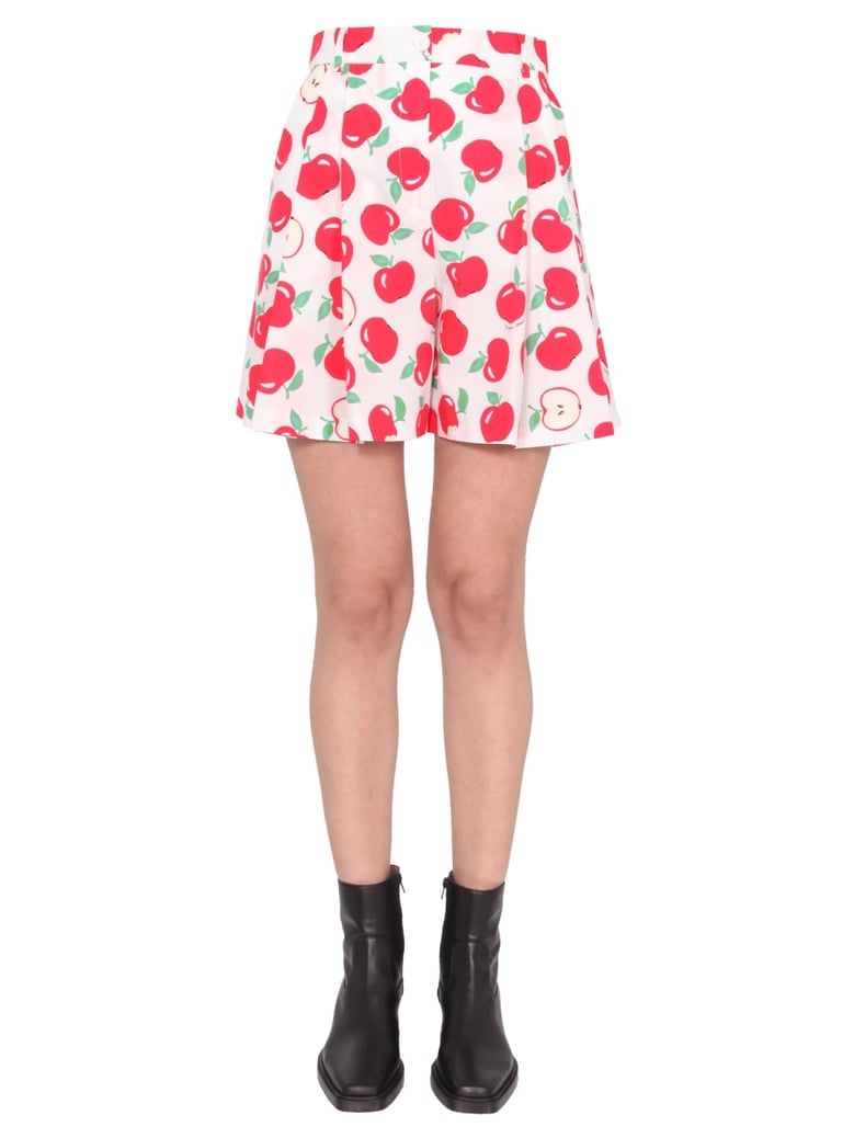 cotton poplin high waist shorts by Selfnex