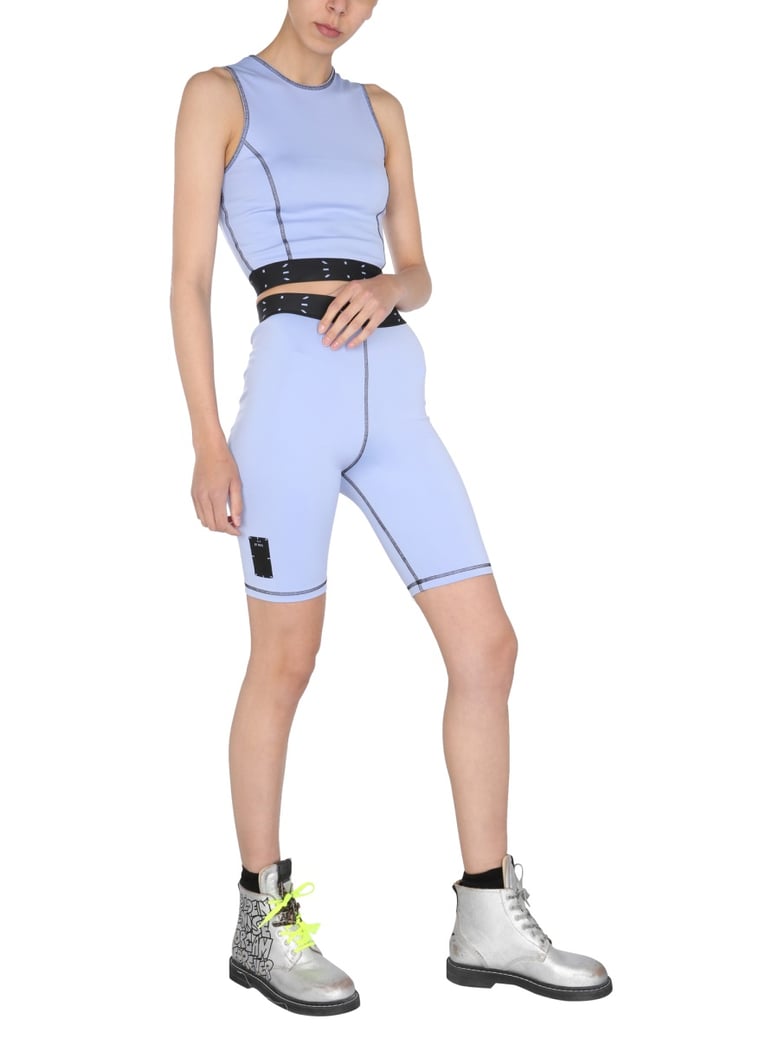 cyclist shorts in lilac by Selfnex