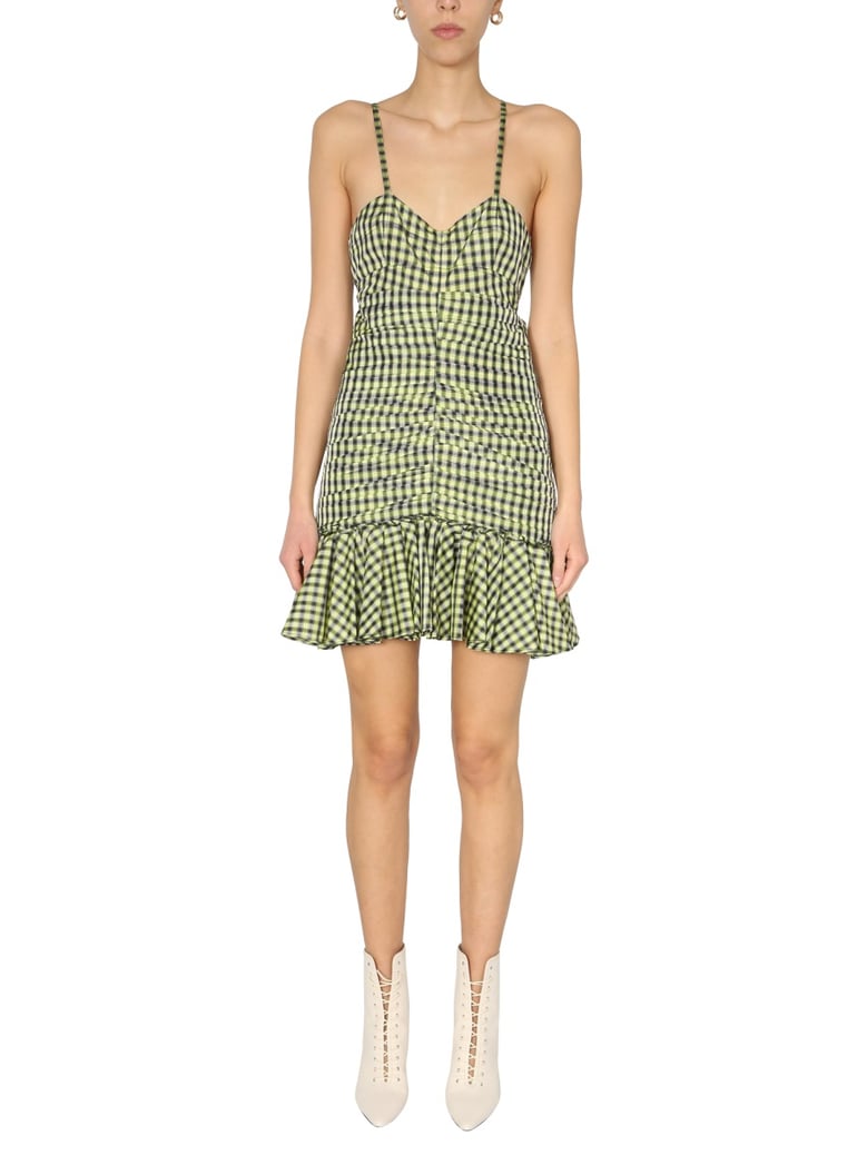 mini dress with hidden zip closure by Selfnex