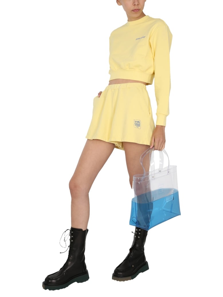 shorts with logo box by Selfnex