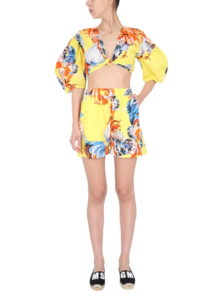 printed shorts by Selfnex