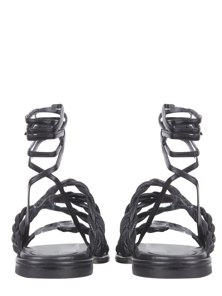 calypso sandals with slave laces by Selfnex