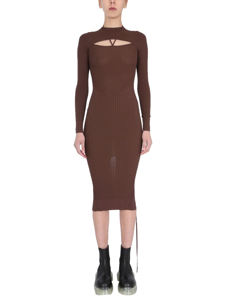 dress with cut out detail by Selfnex
