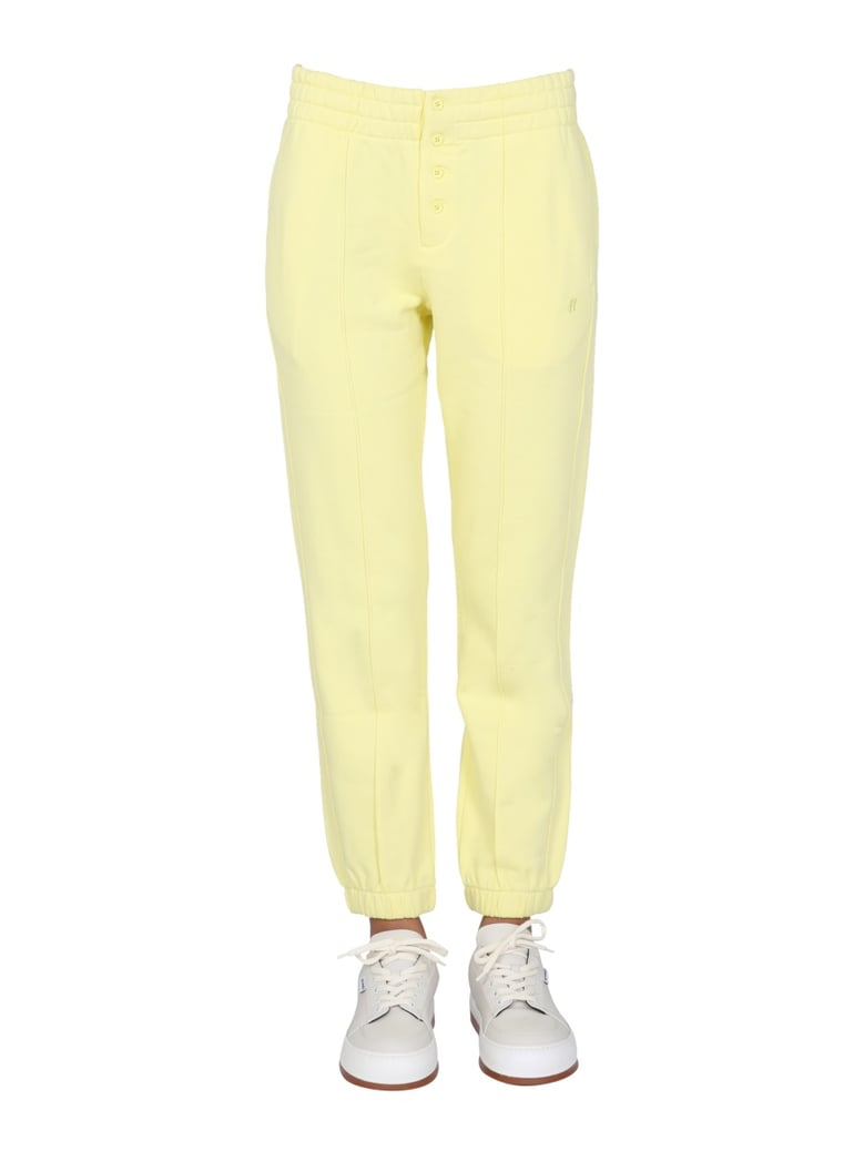 jogging pants with buttons by Selfnex