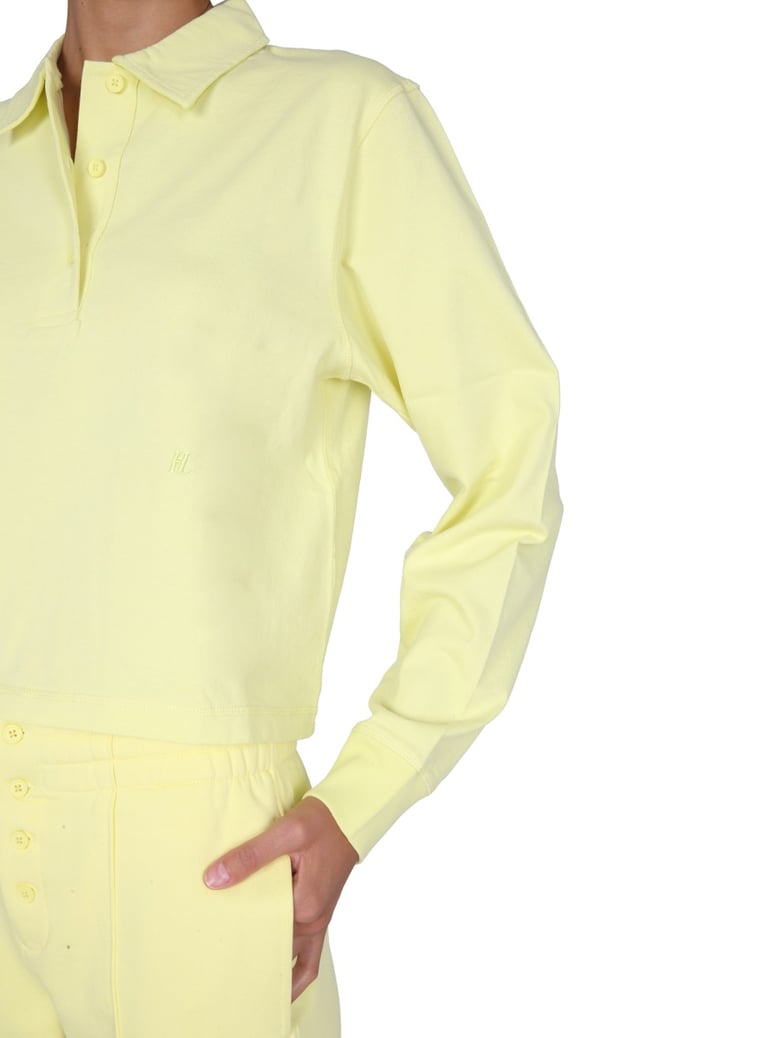 polo shirt with embroidered logo by Selfnex