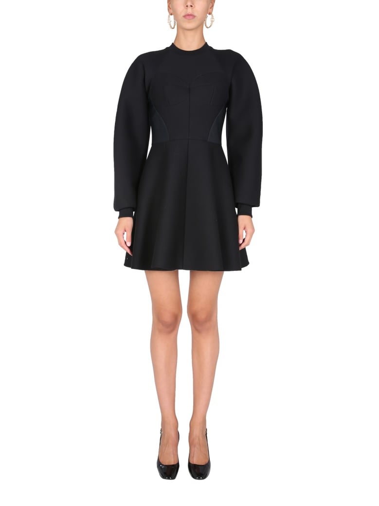 technical jersey dress by Selfnex