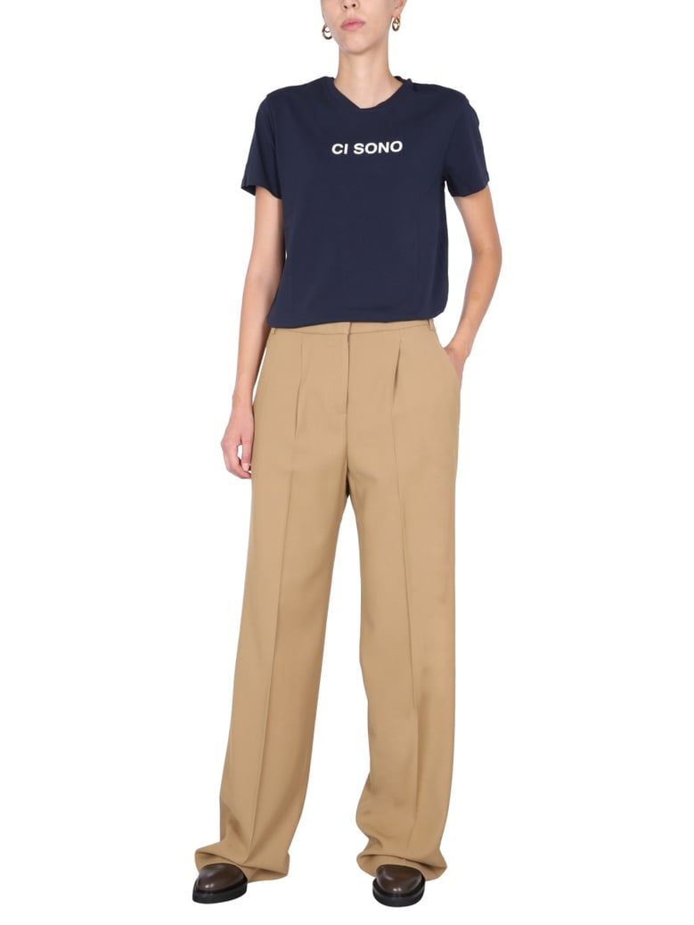 gabardine trousers by Selfnex