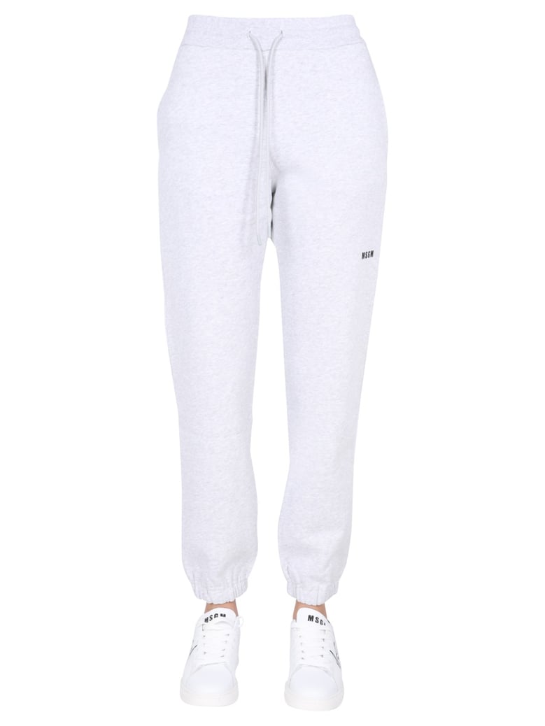 jogging pants with logo print by Selfnex
