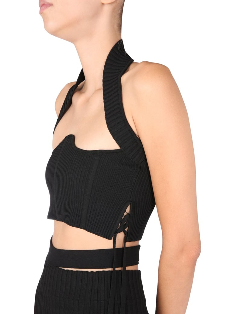 ribbed bustier by Selfnex