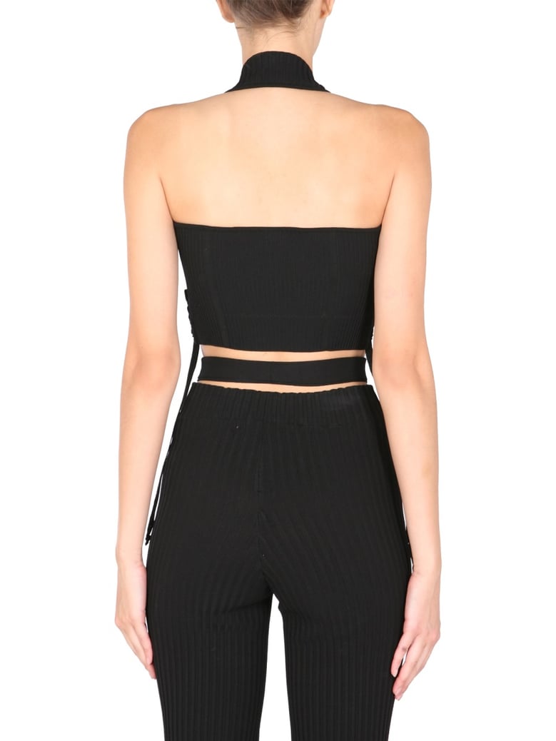 ribbed bustier by Selfnex