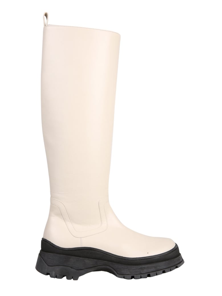 tall boots in nude by Selfnex