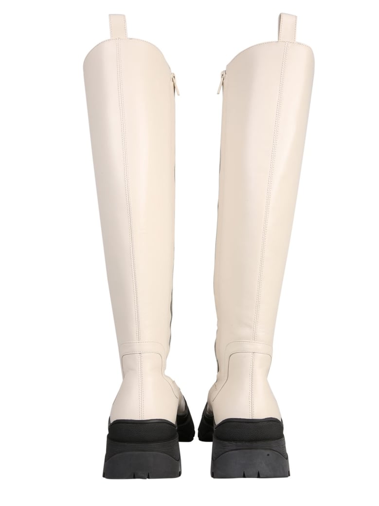 tall boots in nude by Selfnex