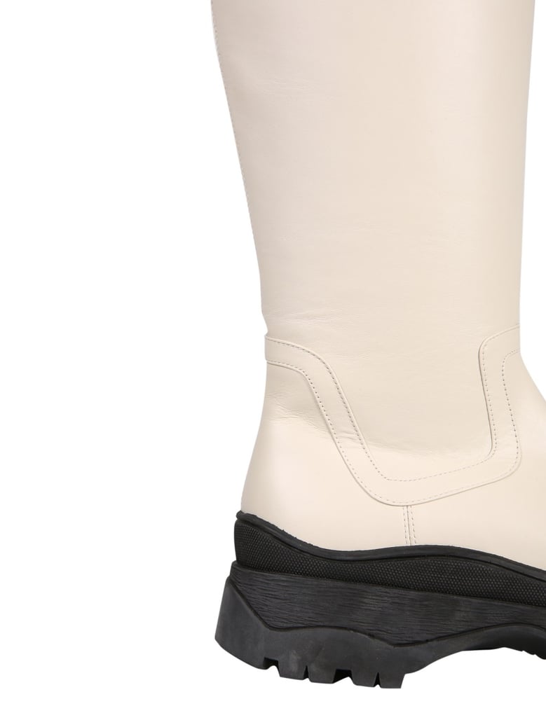 tall boots in nude by Selfnex