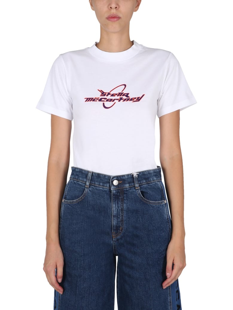 t-shirt with logo print by Selfnex