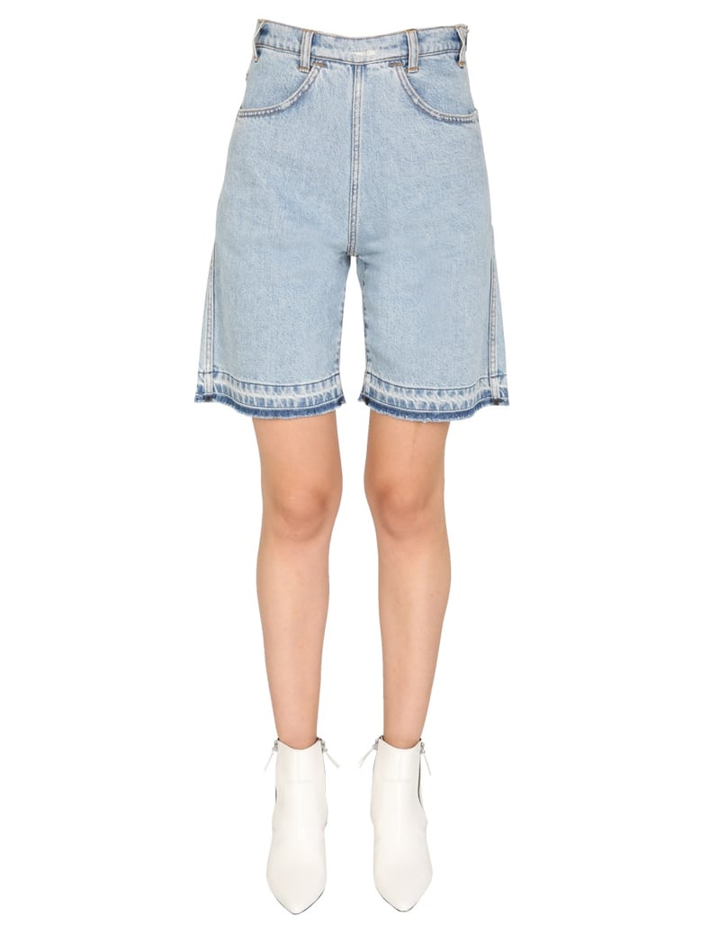 denim bermuda by Selfnex