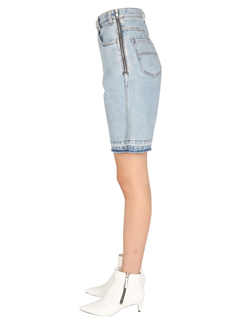 denim bermuda by Selfnex