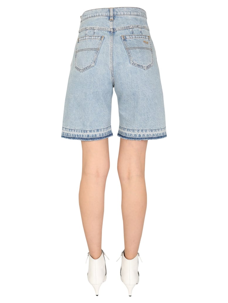 denim bermuda by Selfnex