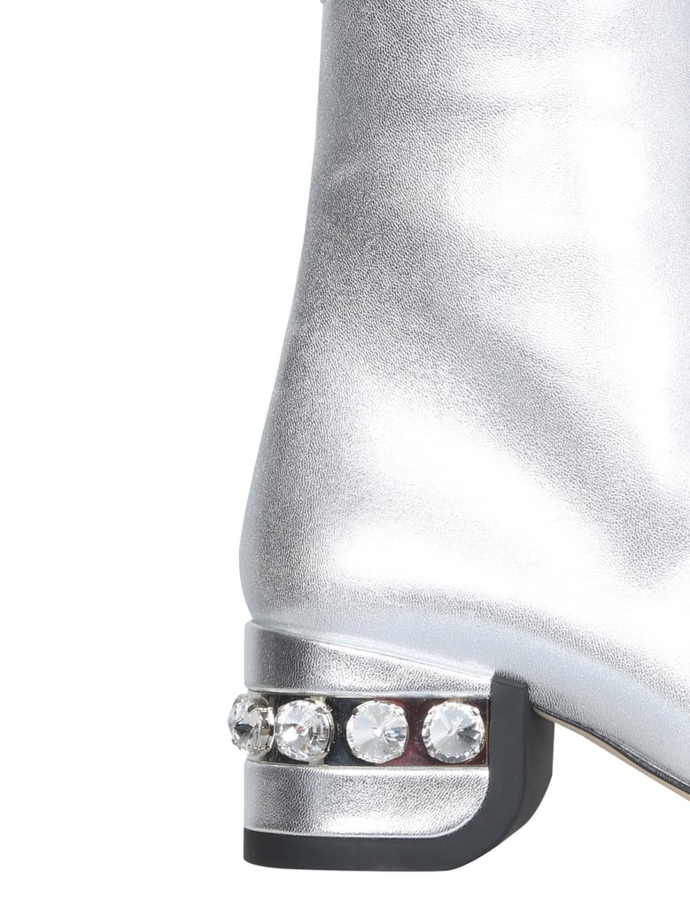 55jj crystal boots by Selfnex