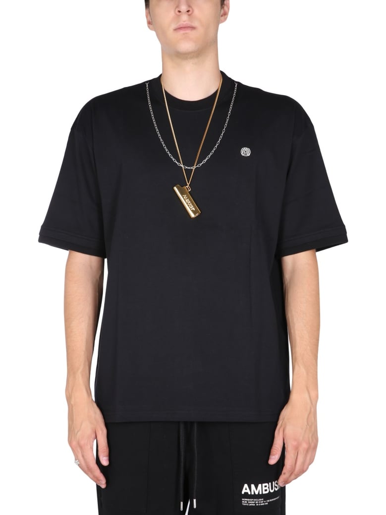 t-shirt iconic chain black by Selfnex