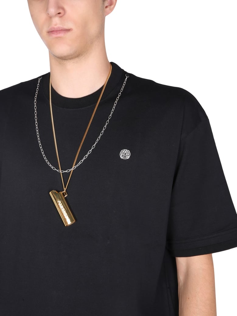 t-shirt iconic chain black by Selfnex