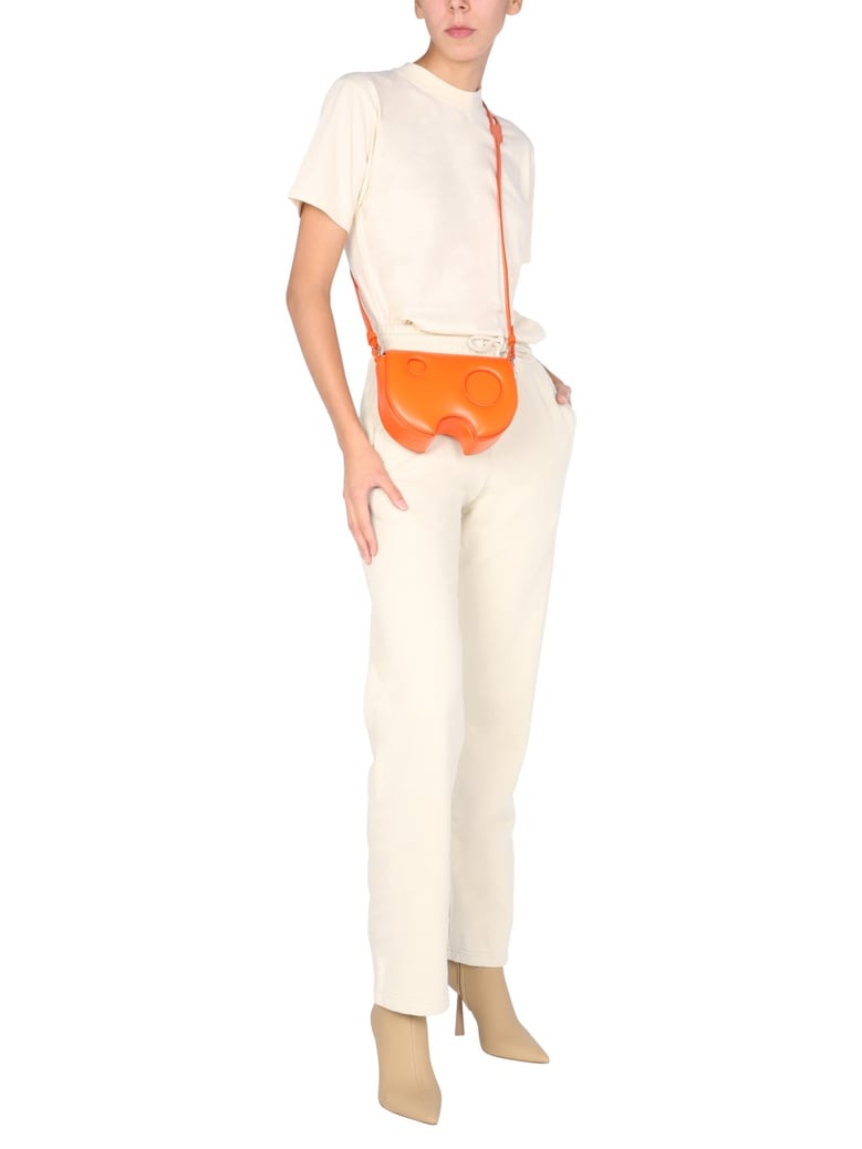 rubber arrow jogging pants by Selfnex