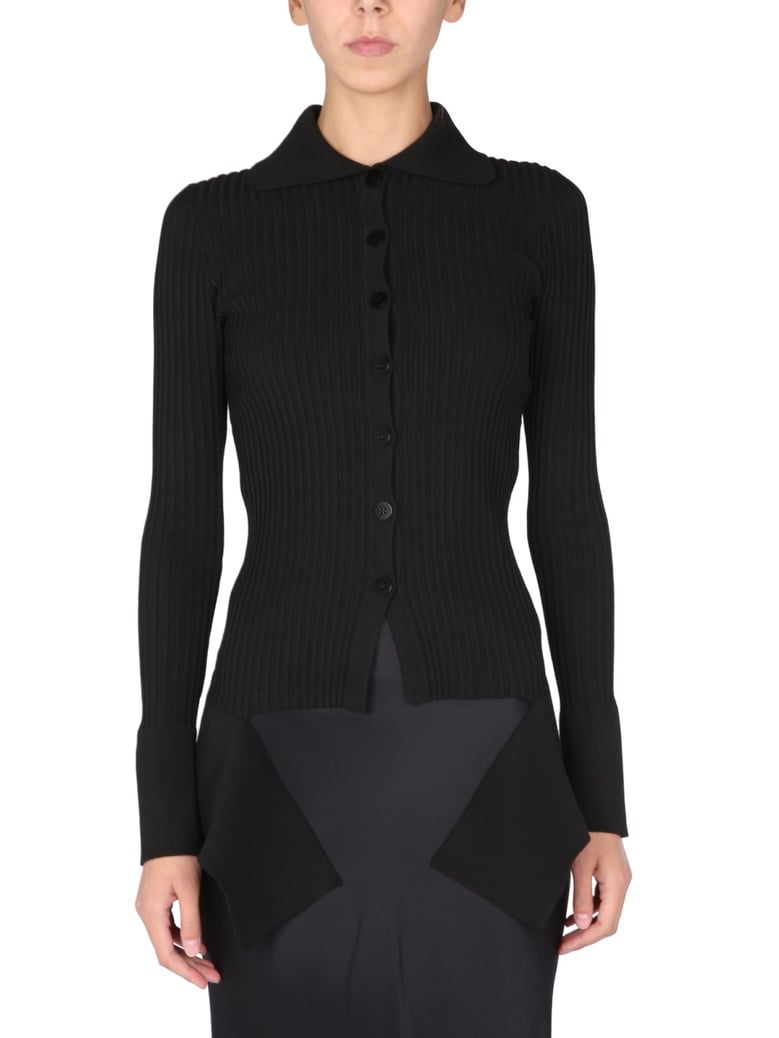 cardigan with cut out details by Selfnex