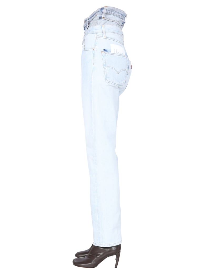 double waisted jeans by Selfnex