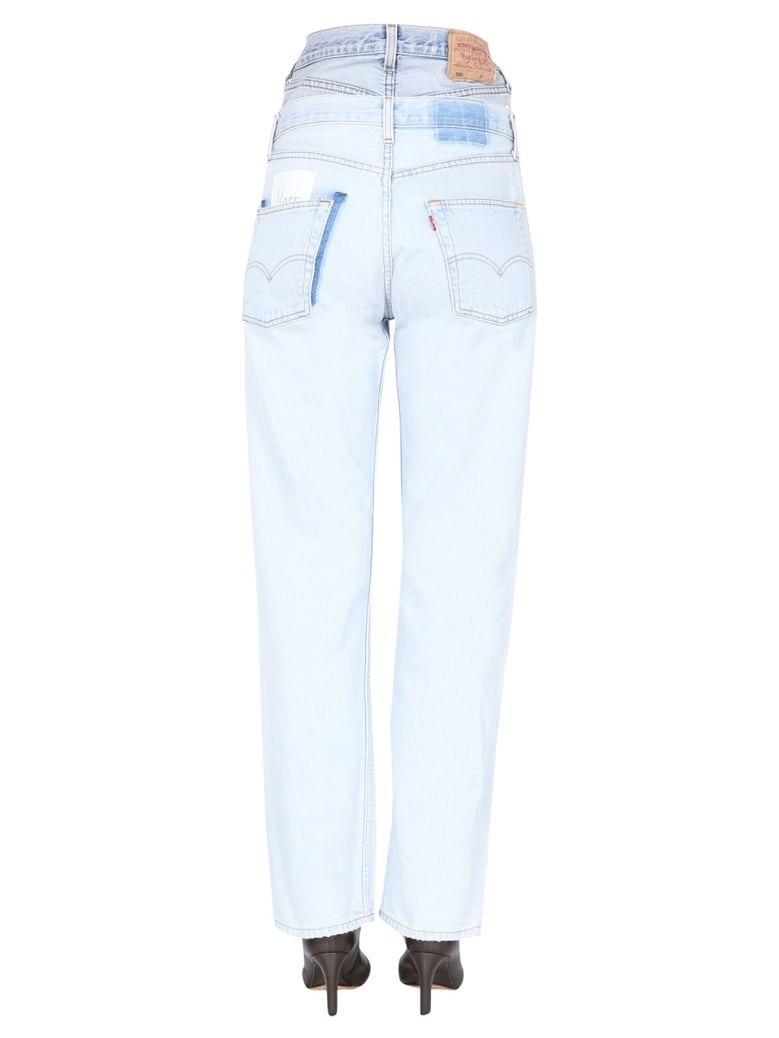 double waisted jeans by Selfnex