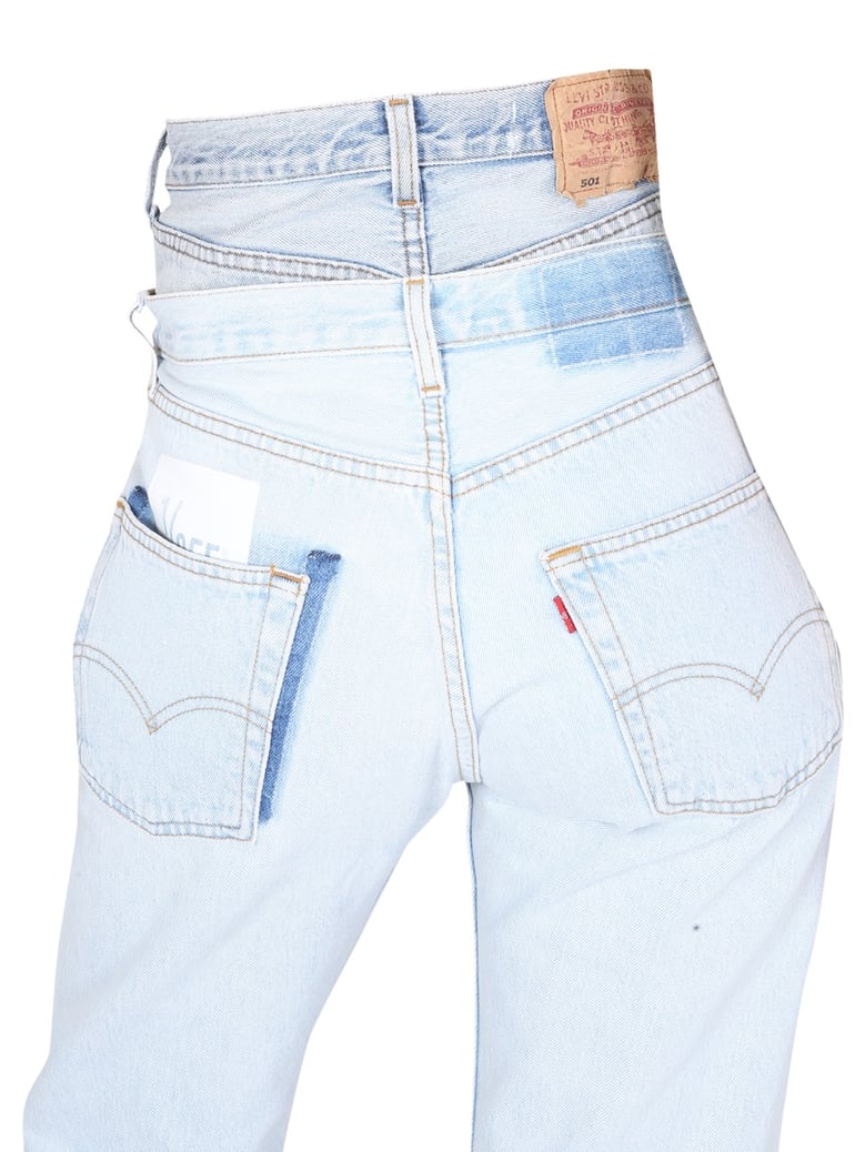 double waisted jeans by Selfnex