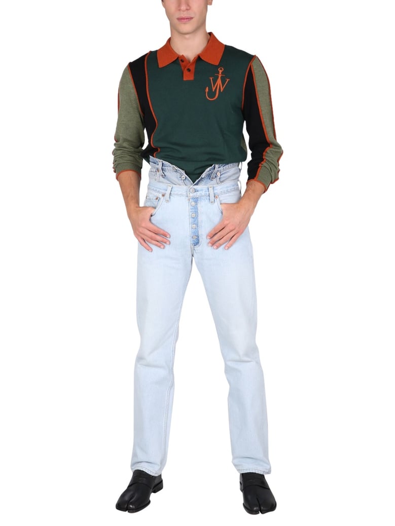 double waisted jeans by Selfnex