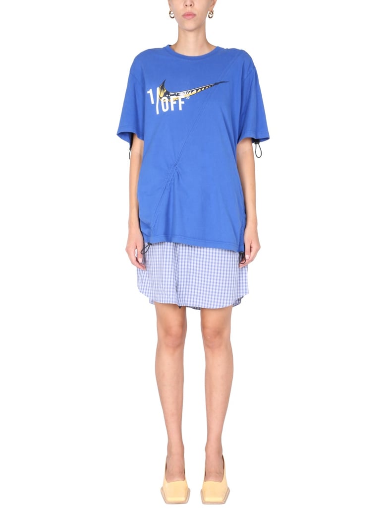 remade dress with crew neck by Selfnex