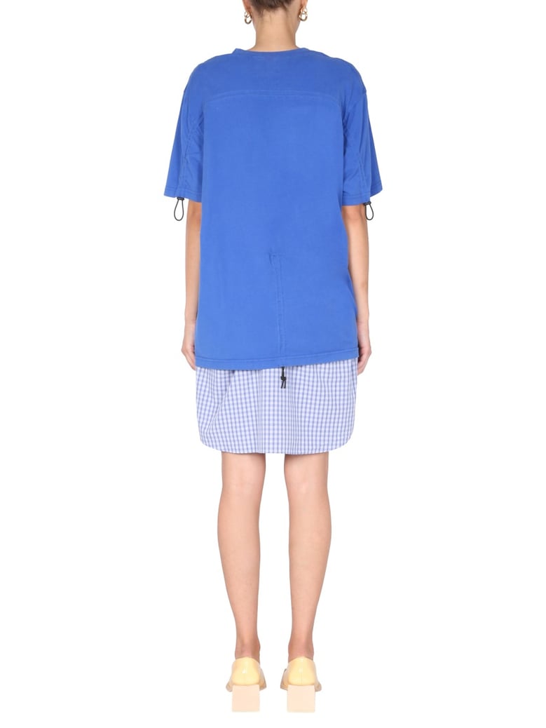 remade dress with crew neck by Selfnex