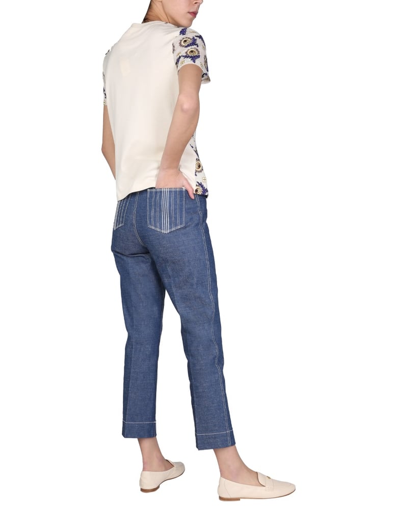 wide leg jeans by Selfnex