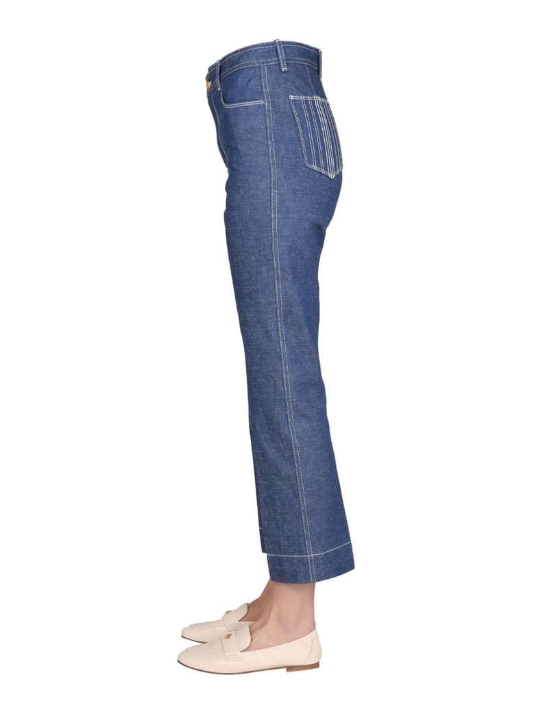 wide leg jeans by Selfnex