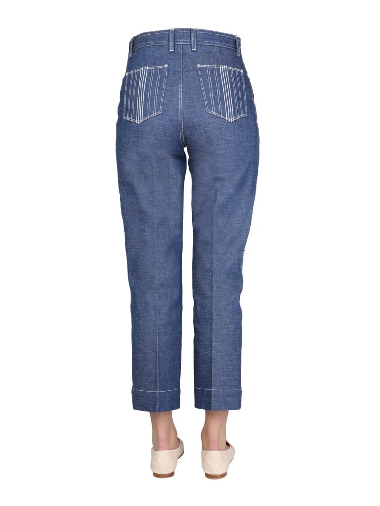 wide leg jeans by Selfnex