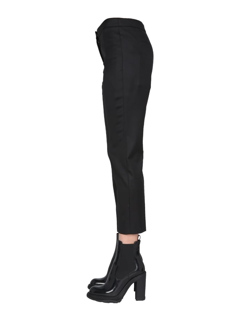 cropped trousers by Selfnex