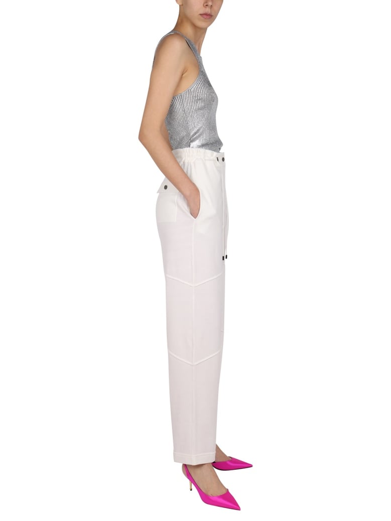 elastic jogging pants by Selfnex