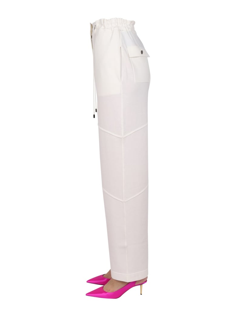 elastic jogging pants by Selfnex