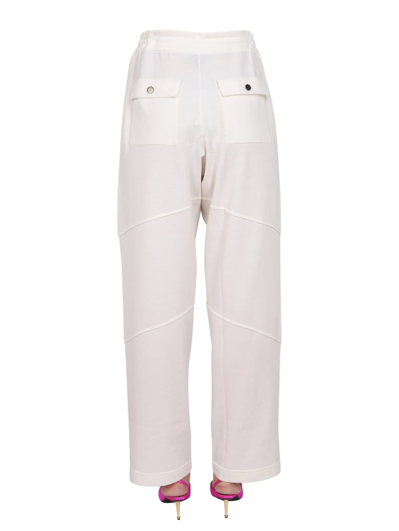 elastic jogging pants by Selfnex