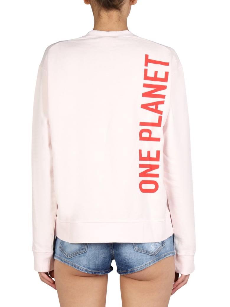 logo print sweatshirt by Selfnex