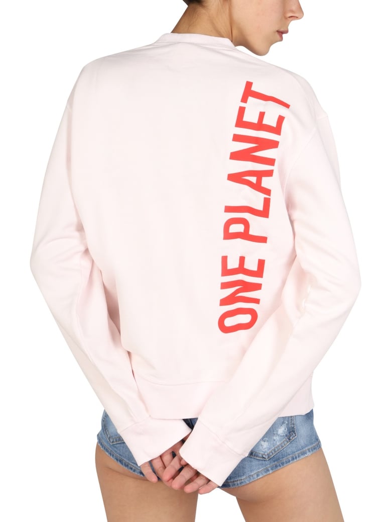 logo print sweatshirt by Selfnex