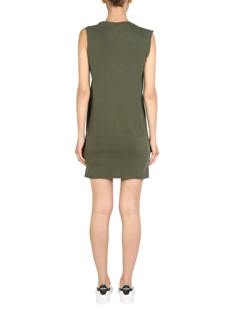 mini round neckline dress by Selfnex