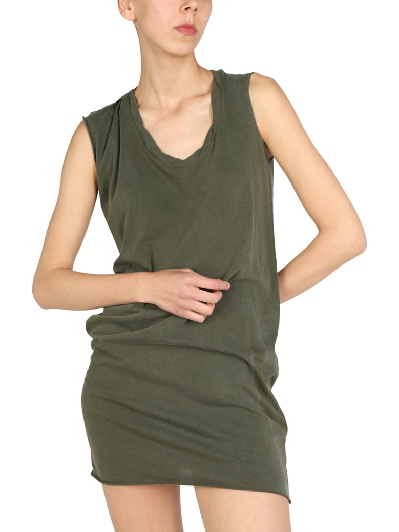 mini round neckline dress by Selfnex