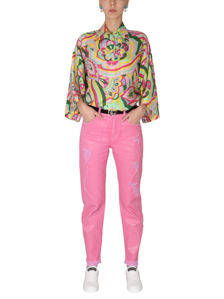 60's print shirt by Selfnex
