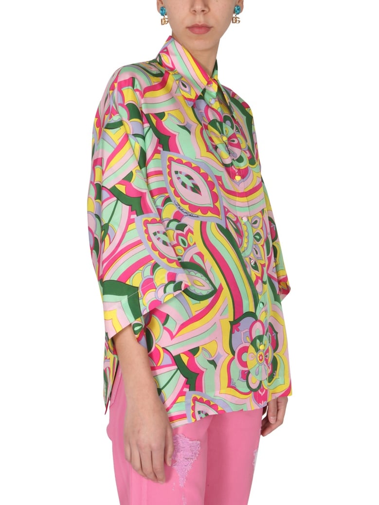 60's print shirt by Selfnex