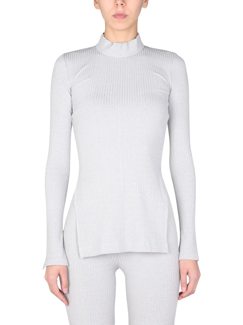 one shoulder jersey t-shirt by Selfnex
