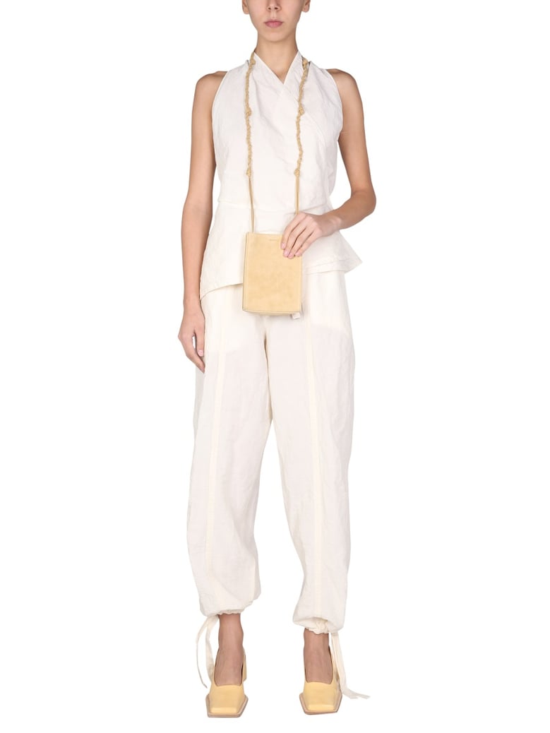 trousers with drawstring by Selfnex
