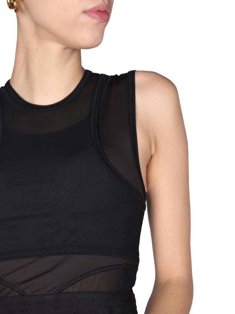 panelled sport top by Selfnex