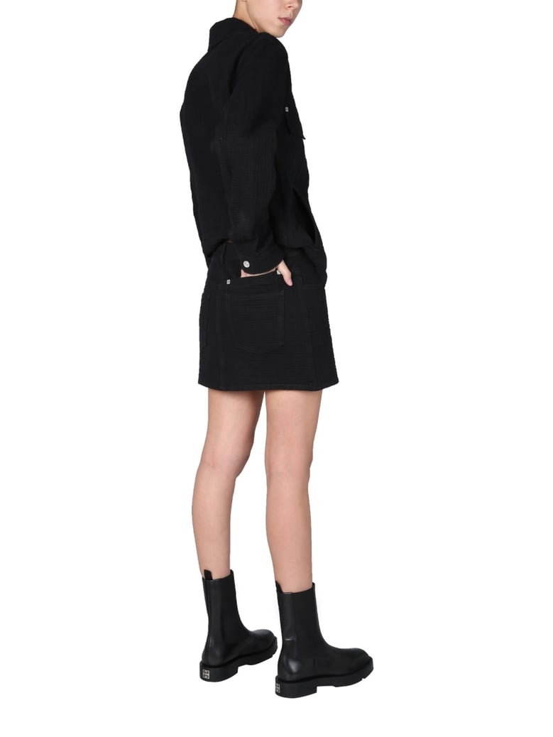 4g jacquard skirt by Selfnex